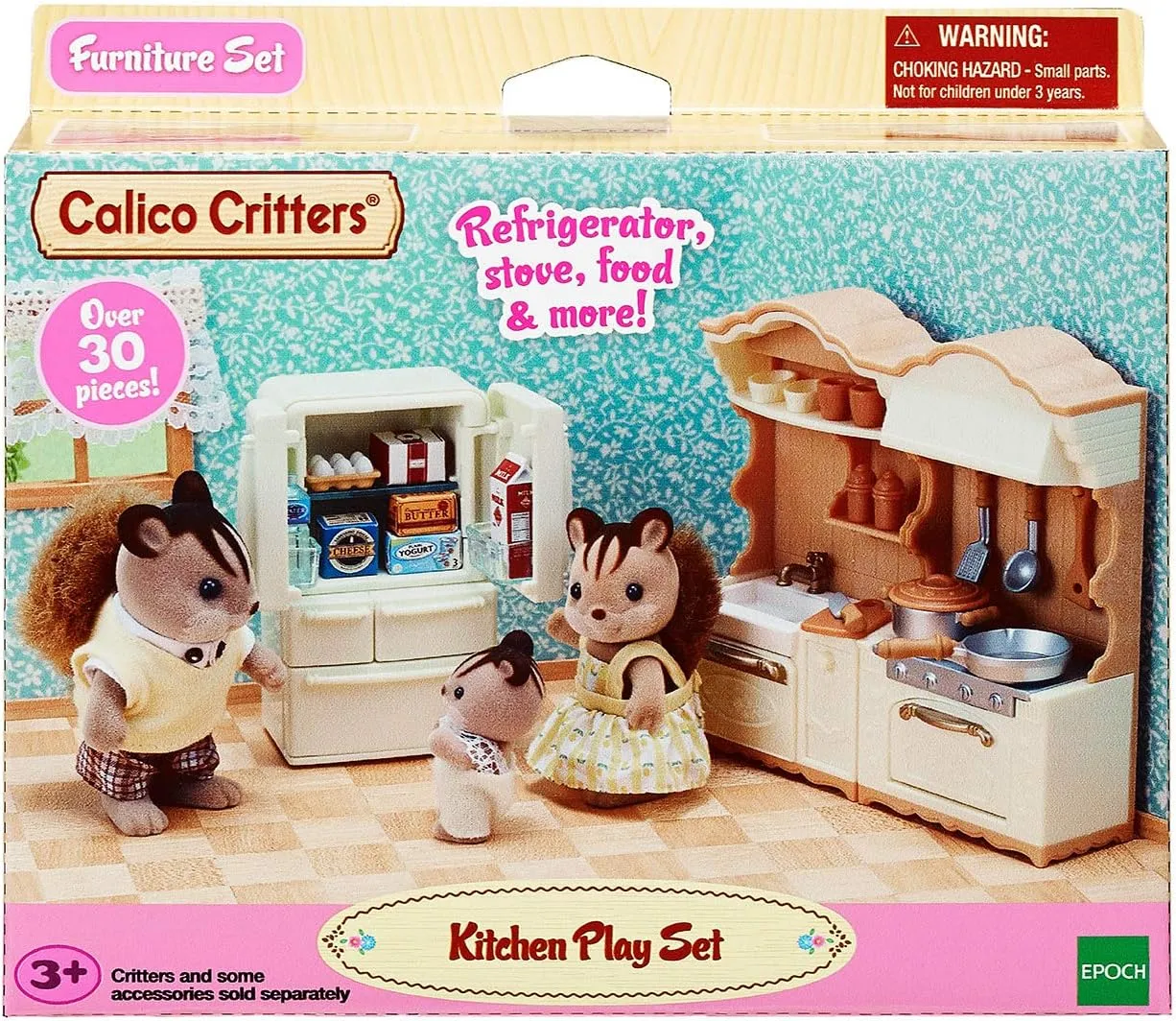 Calico Critters Kitchen Playset - Create Delicious Meals with Your Critters