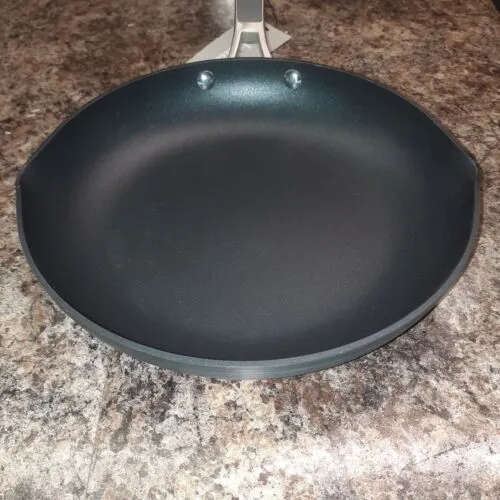 CALPHALON PREMIER 10" FRY FRYING PAN 1390 SPACE SAVING NONSTICK STACKABLE