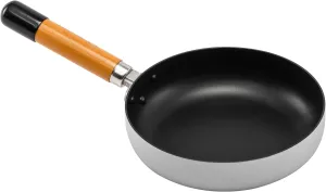 Camping Frying Pan, Non-Stick Cooking Pan with Detachable Handle, Aluminum Durable Camp Cookware for Outdoor Backpacking Hiking Picnic, 8-inch