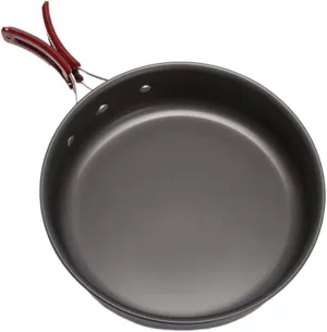 Camping Frying Pan Picnic Pot Non Stick Outdoor Cooking Pan Portable Camping Cook Set for Family