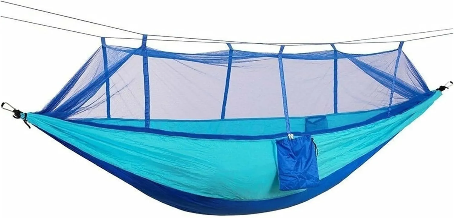 Camping Hammock Camping Hammock Chair with Mosquito Net Bug Insect Nets Portable Hanging Outdoor Furniture Hiking Sleep Mat for Travel