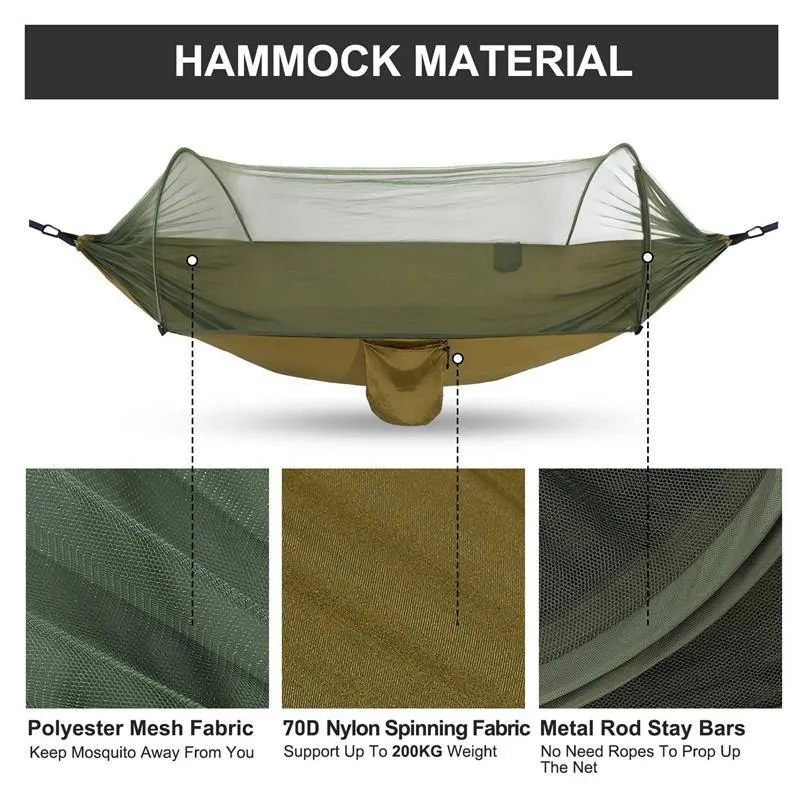 Camping hammock with Mosquito Net