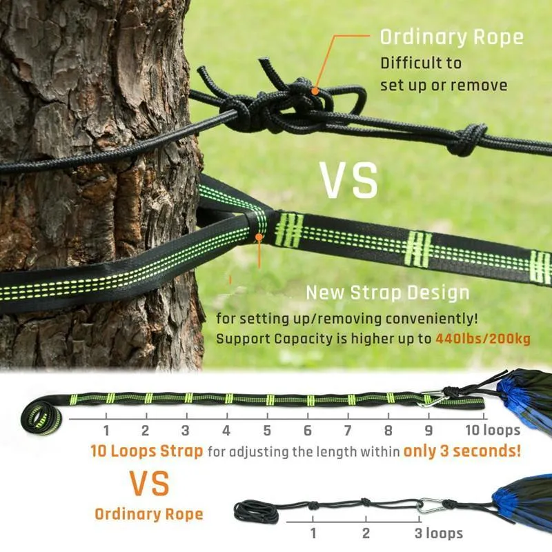 Camping hammock with Mosquito Net