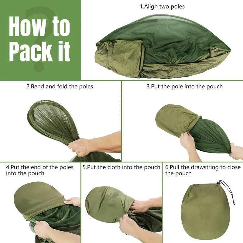 Camping hammock with Mosquito Net