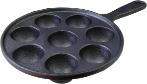Captain Stag UG-3016 Frying Pan for Barbecues, BBQs, Multi, Mini Pan, Approx. 6.5 x 11.0 x 1.6 inches (165 x 280 x 40 mm)