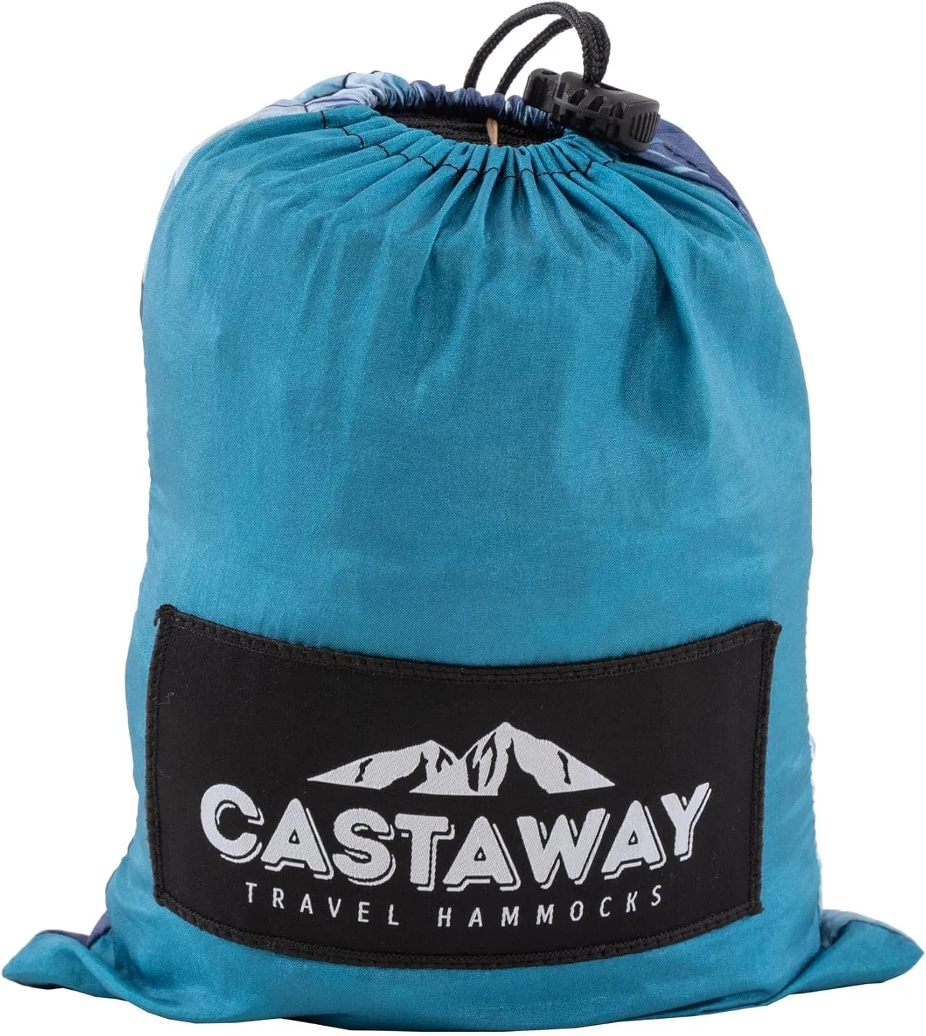 Castaway Travel Hammocks Double Jellyfish Camping Hammock with 2 Tree Straps, Triple Stitched Durable Nylon Material, Compact Design for Backpacking, Travel, Beach, Backyard, Patio, Hiking