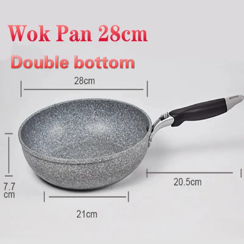 Ceramic Non-Stick Stone Wok