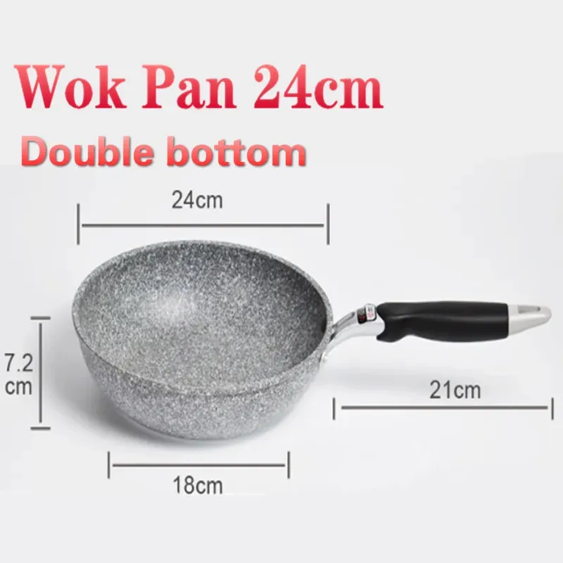 Ceramic Non-Stick Stone Wok