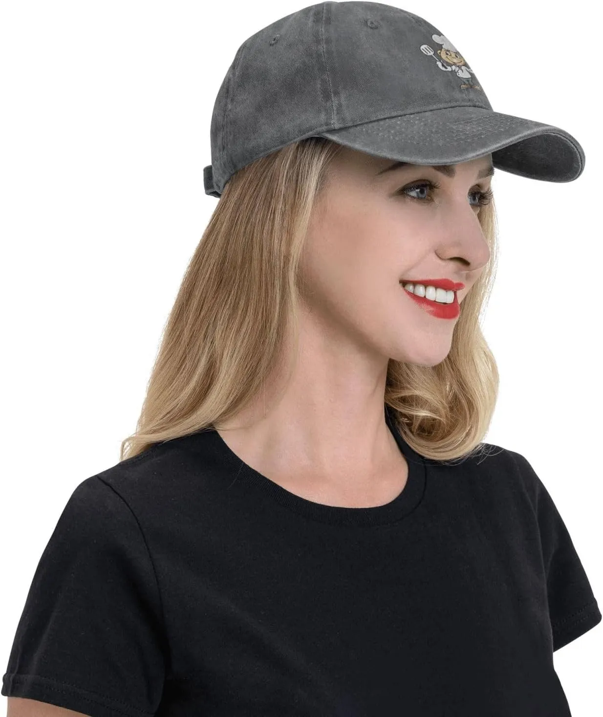 Chef with Spatula and Frying Pan Baseball Cap for Men Women Hats Adjustable Vintage Cowboy Hat Dad Hats