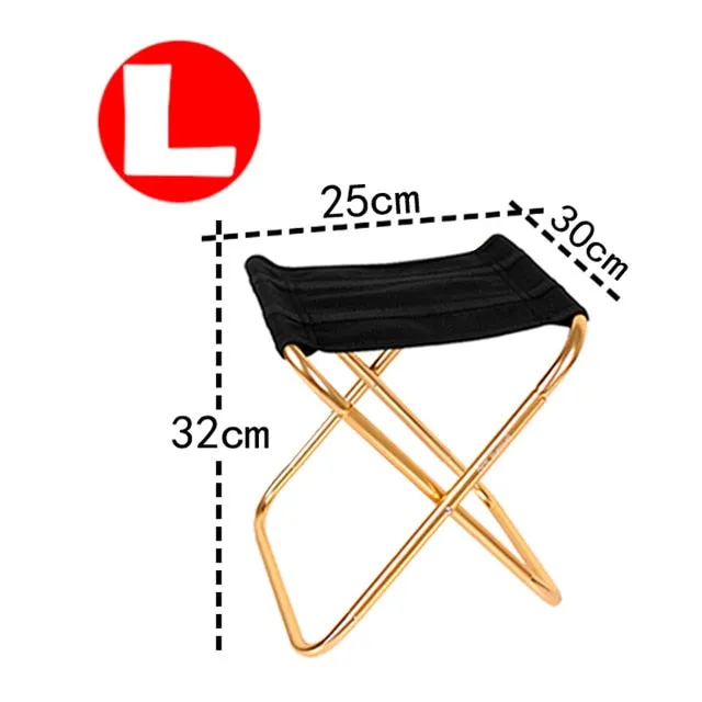 Cloth Aluminium Foldable To Outdoor Camping Outdoor Lightweight Fully automated Furniture Fishing Chair Chair Picnic High-value Folding Carry Portable Easy