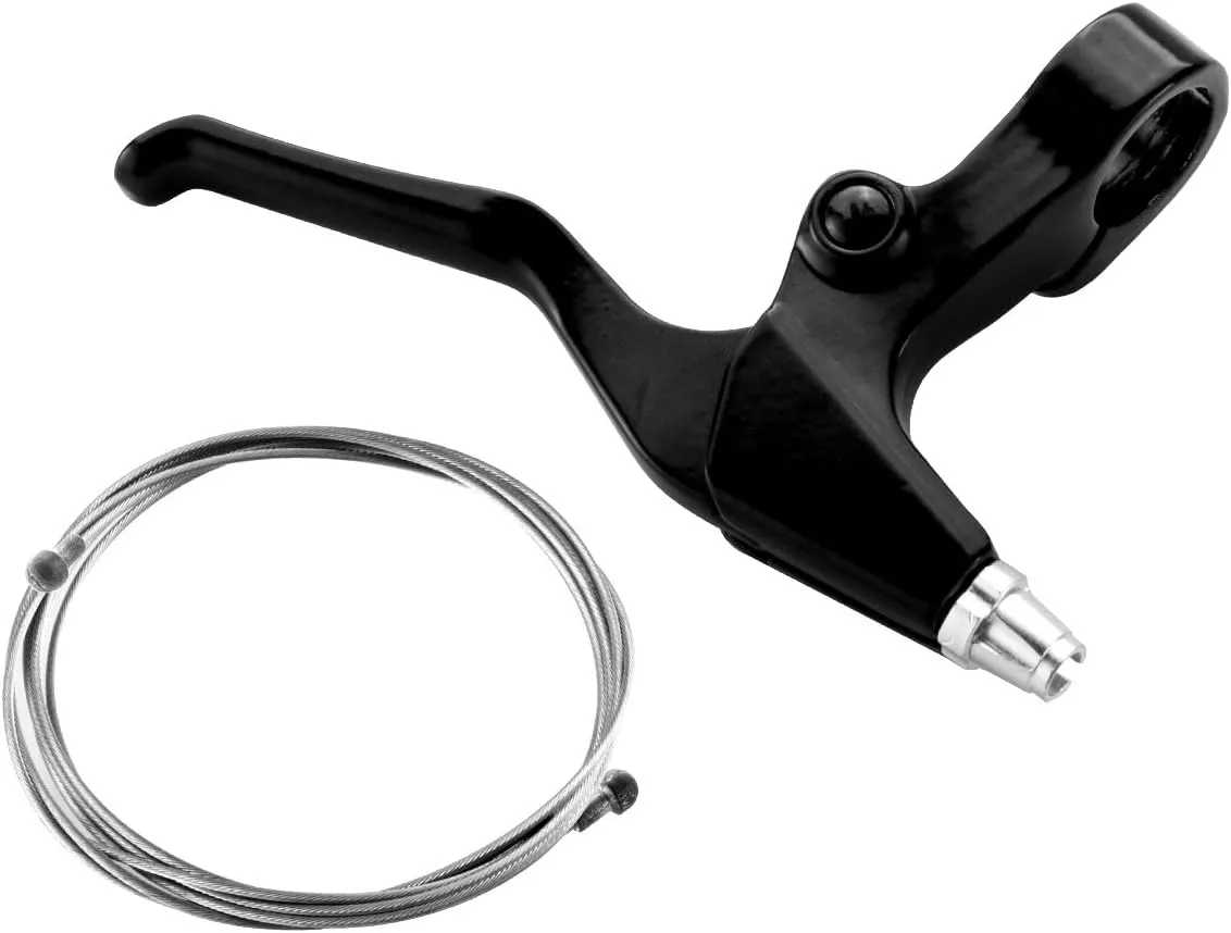 CNC V Brake Set, Bicycle Linear Pull V Brakes for Front/Rear Wheel, Long Arm 110mm, Black …