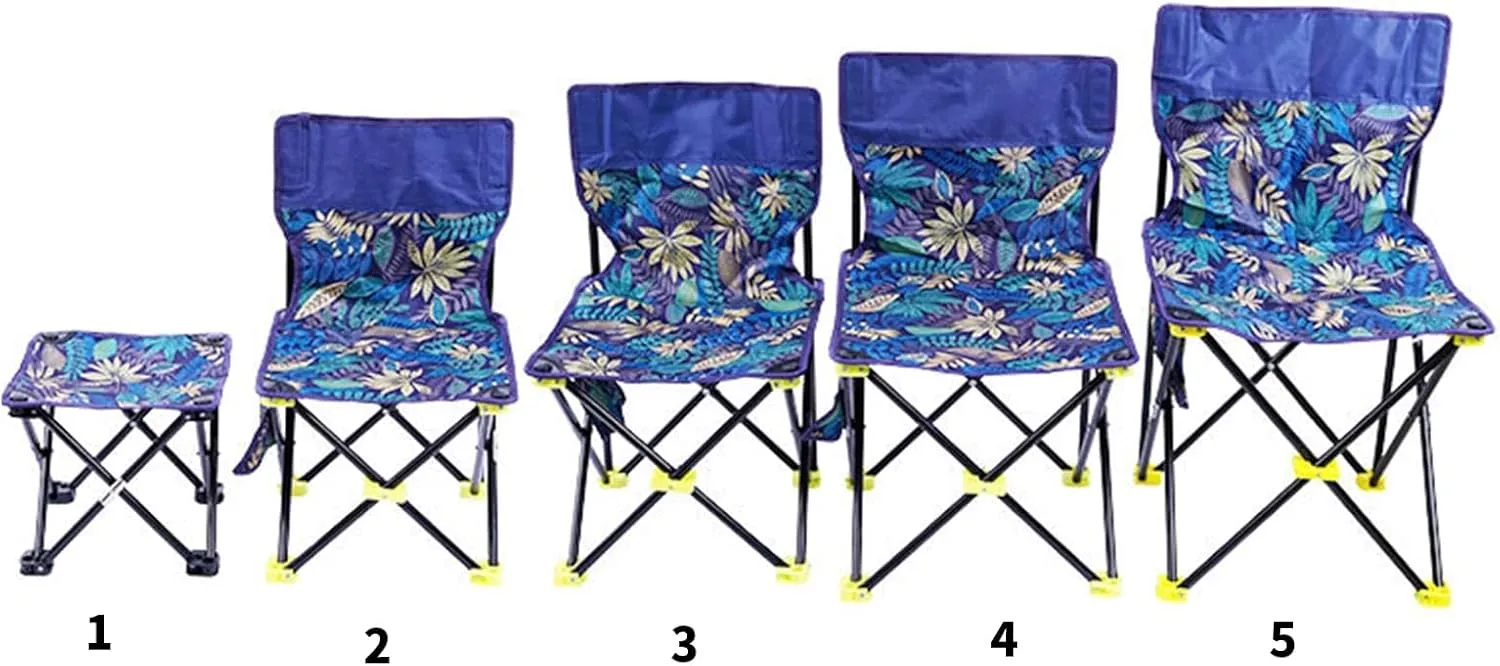 Convenience Folding Chair Outdoor Fishing Chair Light Weights Portable Camping Stool for Hiking and Backpacking