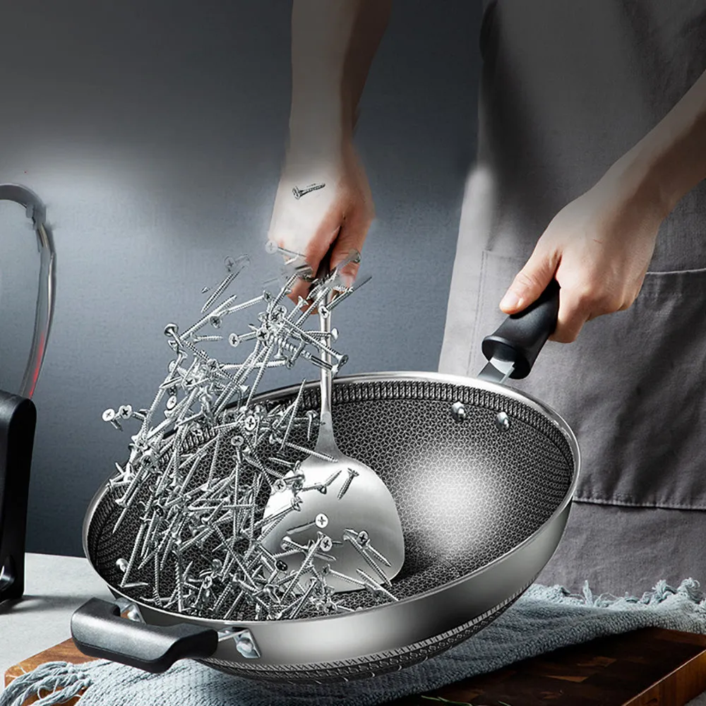 Cooker King 316 Stainless Steel Multi-Layered Frying Pan 32cm