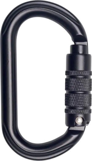 Delta Plus AM023 Triple Action 1/4 Turn Self-Locking Carabiner