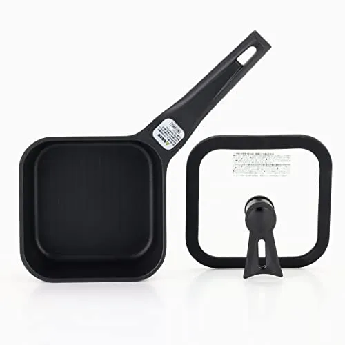 DOSHISHA Smart Frying Pan sutto 16×8cm BK