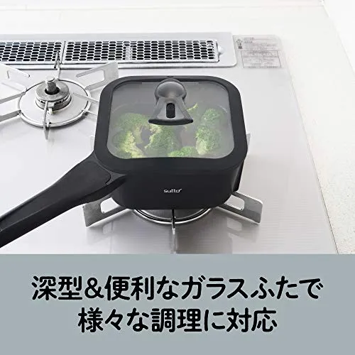 DOSHISHA Smart Frying Pan sutto 16×8cm BK