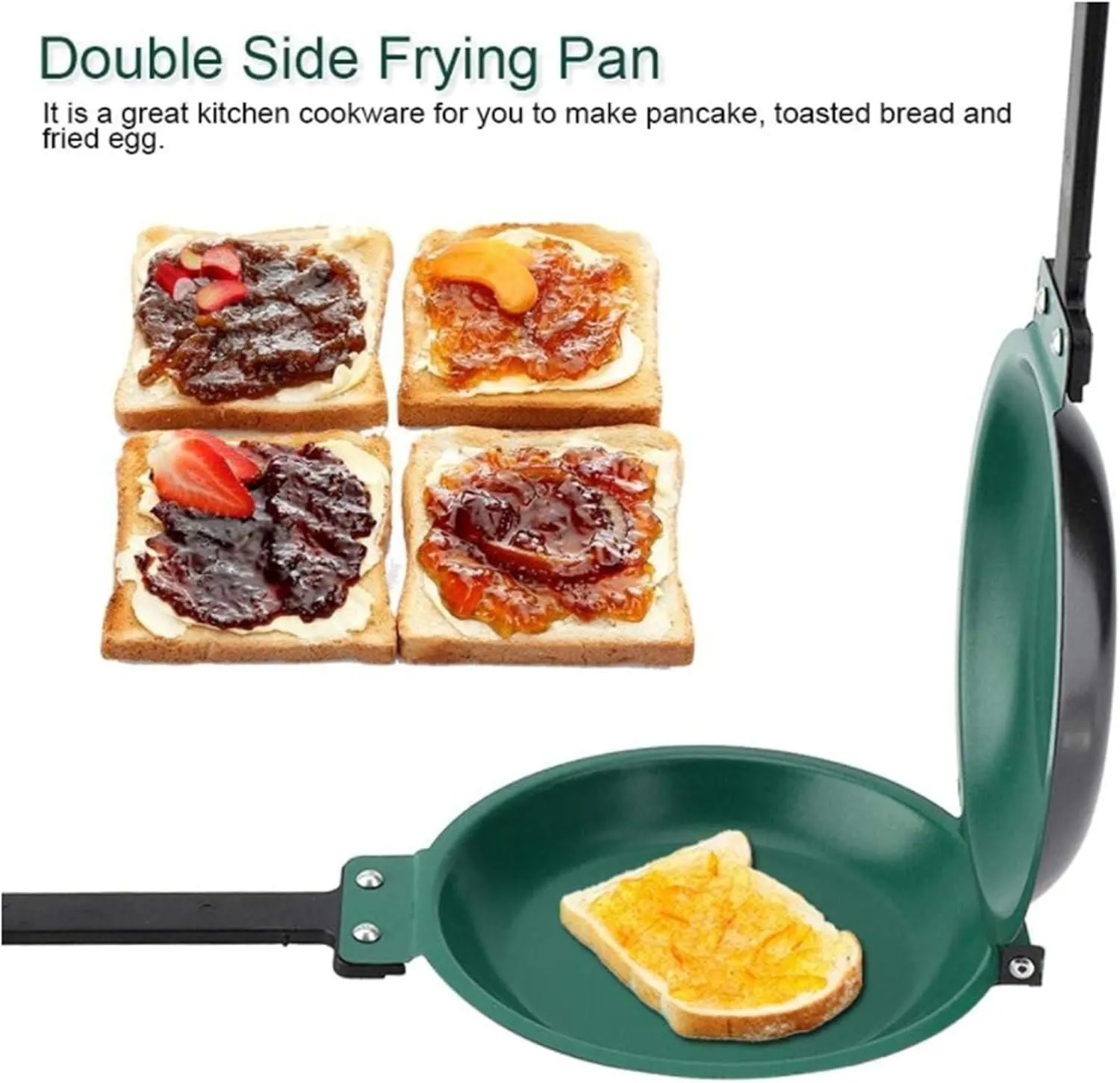 Double Frying Pan Fashion-forward Side Nonstick Rave reviews