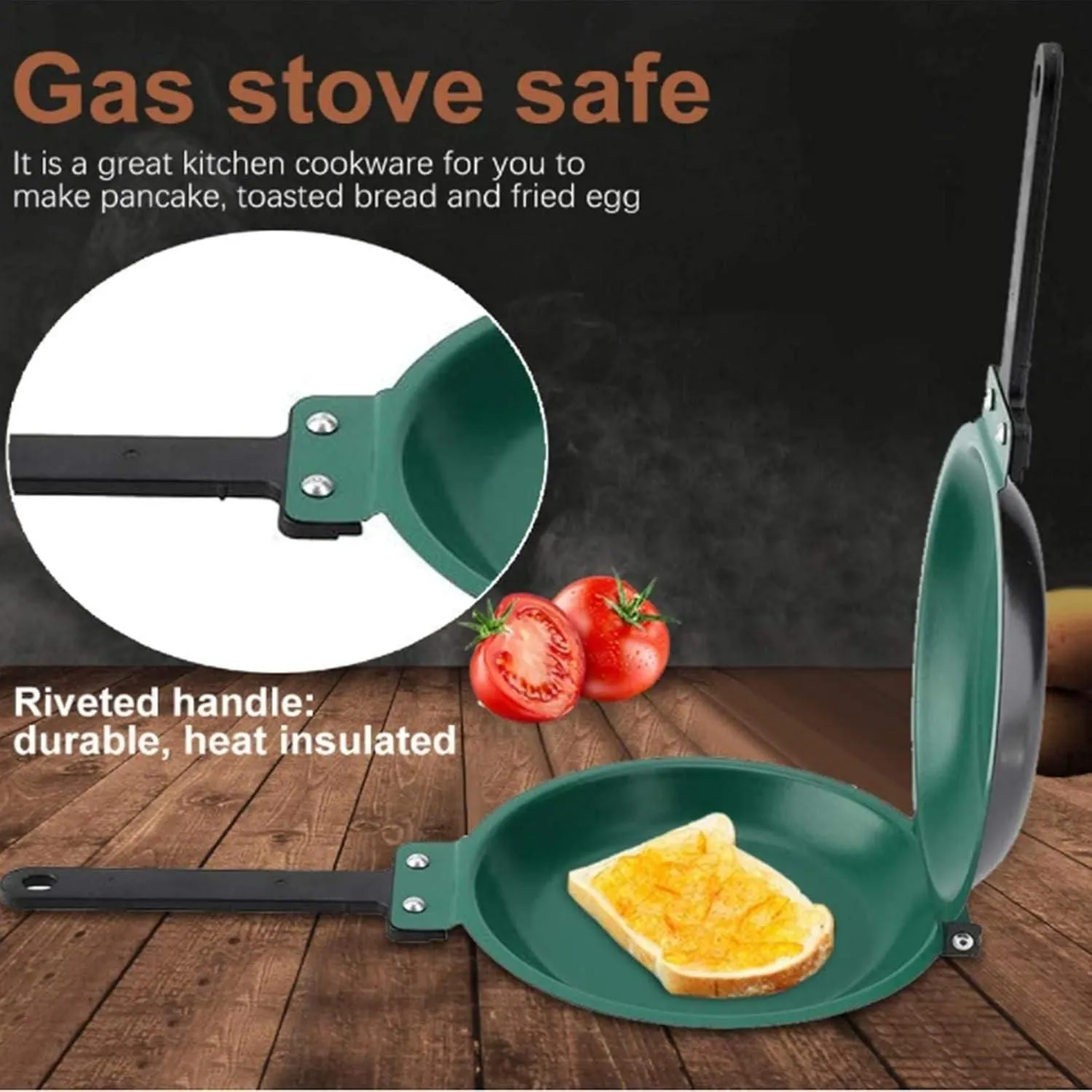 Double Frying Pan Fashion-forward Side Nonstick Rave reviews