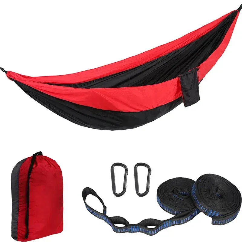 Double Person Portable Nylon Hammock