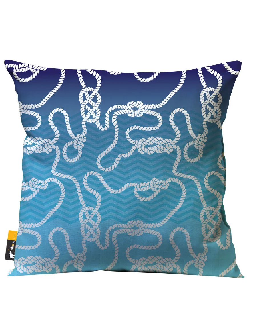 Dread Knot Outdoor Throw Pillow