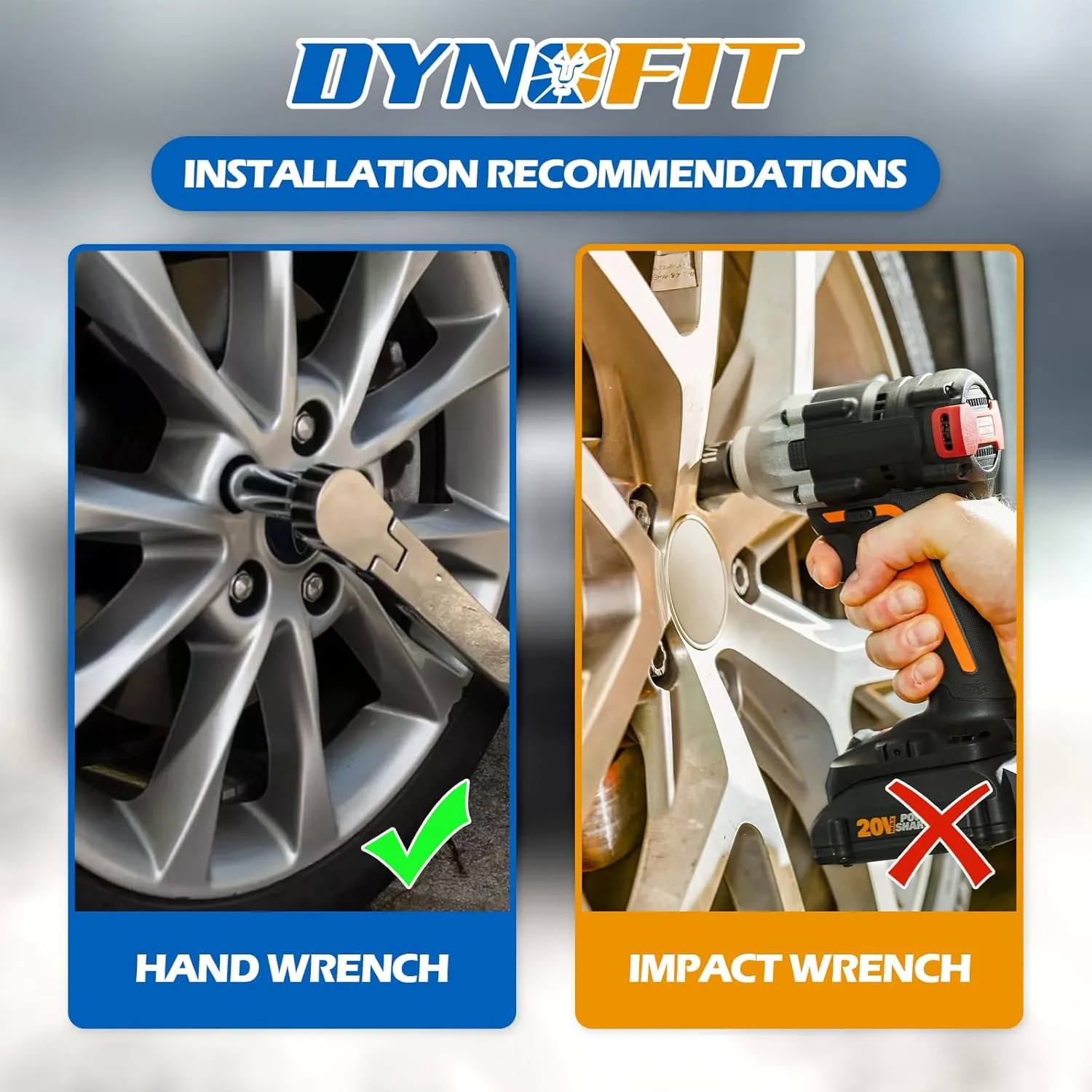 dynofit M12x1.25 OEM/Stock Wheel Lug Bolts 17mm Hex for 2015  Je/ep Renegade, 2023  Do-dge Hornet, 20PCS 22mm Shank Wheel Studs, Replace OE#Chry-sler 68296586AA,610-632,610-573,Fiat 06106146AA