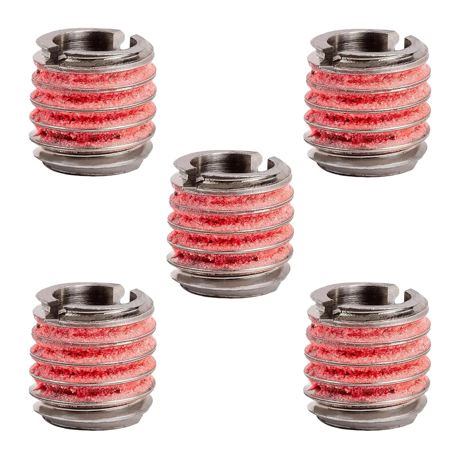 E-Z LOK - 453-8 E-Z Lok Externally Threaded Insert, 303 Stainless Steel, M8-1.25 Internal Threads, M12x1.75 External Threads, 12.50mm Length, Made in US (Pack of 5)