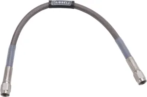 Edelbrock/Russell 656120 Competition Series Straight -3AN to Straight -3AN Brake Hose - 42"