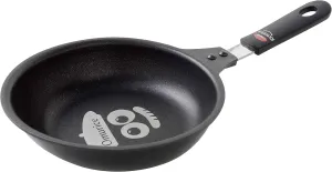 Ernest A-77340 Frying Pan, Supervised by a Well-established Western Restaurant Kichikichi, Easy to Make Omelets (Deep and Long Tip, Egg Shape), Recipe Included (Ome-chan Omelet Frying Pan), Popular