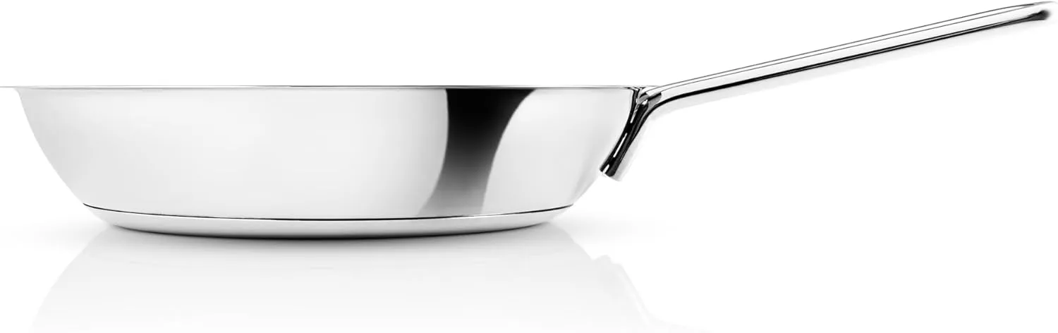 Eva Solo | Stainless Steel Frying Pan 7.8 Inch Mosaic Ceramic Slip-Let Coating | Unique Surface Mosaic Pattern, Stainless Steel Top, Ceramic Bottom | Polished Steel