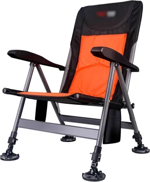 Fishing Chair Fishing Recliner Chair Folding Recliner Chair with Removable Cushion Camping Beach Fishing Chair Camping Chairs