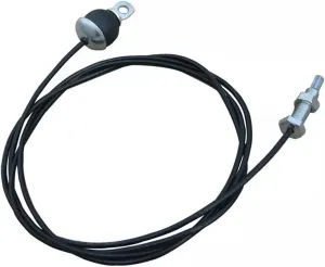 Fitness Steel Cable, Thick 5mm Rope Cable Accessories Gym Fitness Pulley System Cable with Bolt