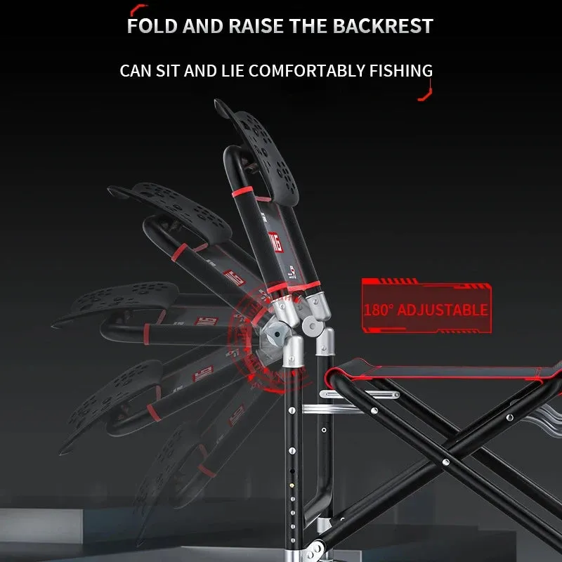 Folding Fishing Chair Camping Fishing Chair Portable Multi-Functional Fishing Chair Durable And Comfortable For Camping Fishing