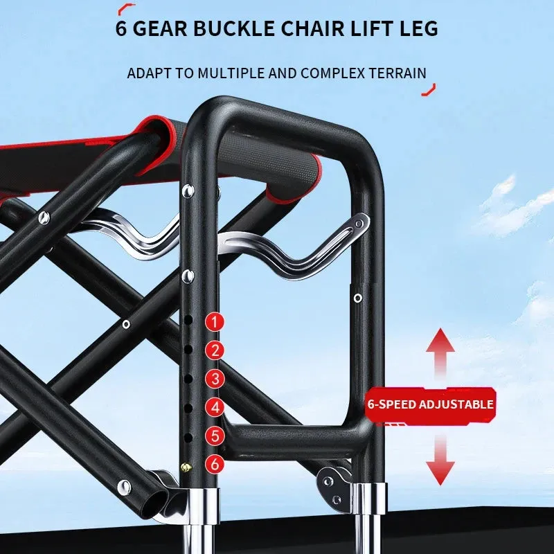 Folding Fishing Chair Camping Fishing Chair Portable Multi-Functional Fishing Chair Durable And Comfortable For Camping Fishing