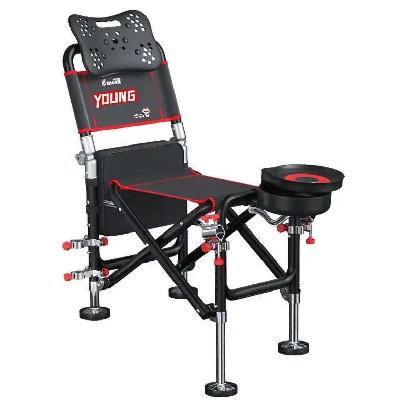 Folding Fishing Chair Camping Fishing Chair Portable Multi-Functional Fishing Chair Durable And Comfortable For Camping Fishing