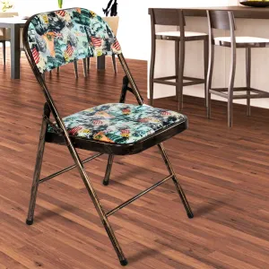 Folding Padded Mint Green/ Multi | Golden Black