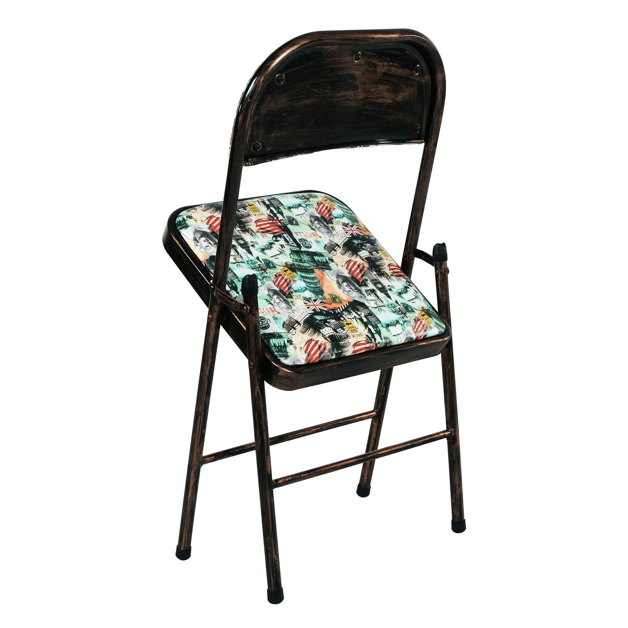 Folding Padded Mint Green/ Multi | Golden Black
