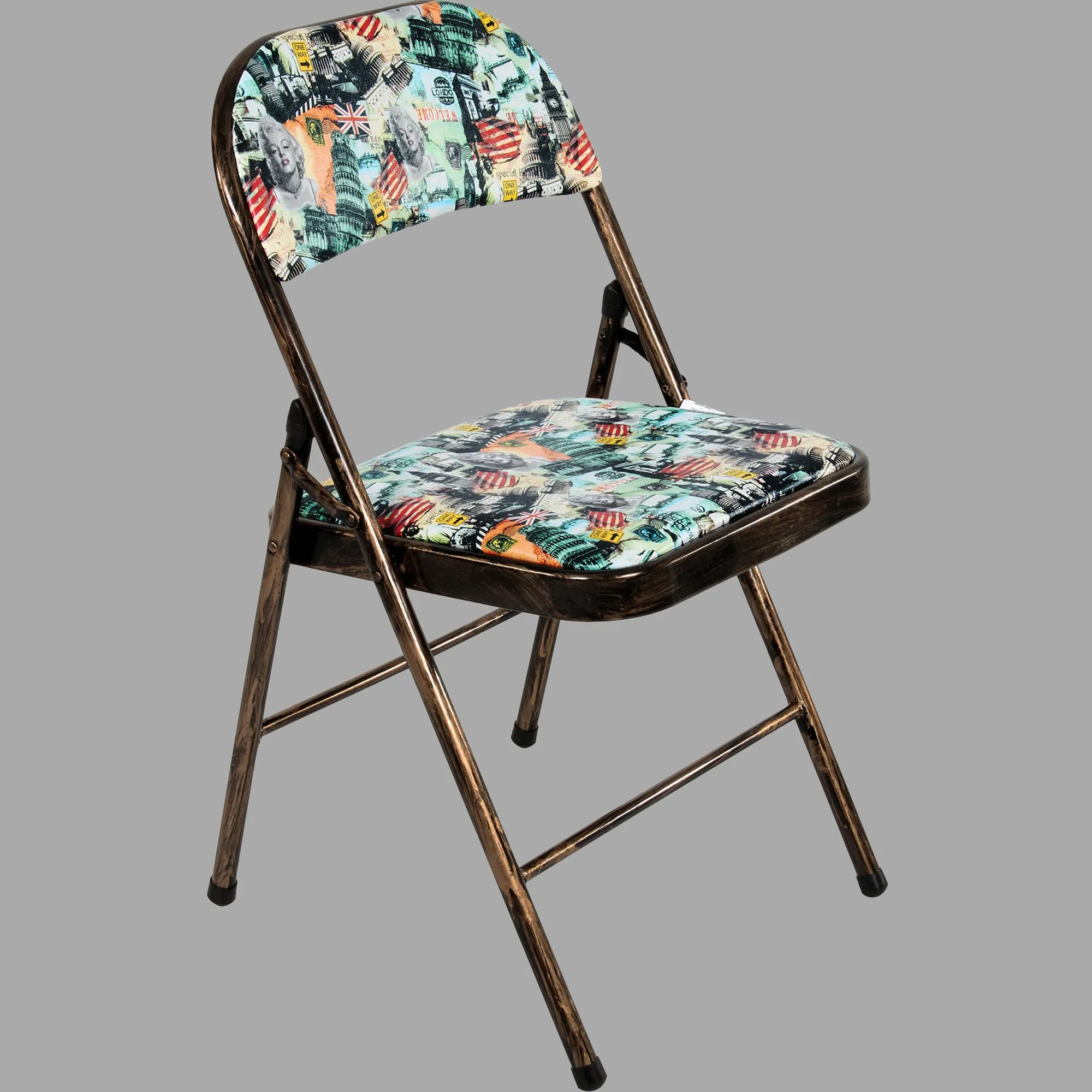 Folding Padded Mint Green/ Multi | Golden Black