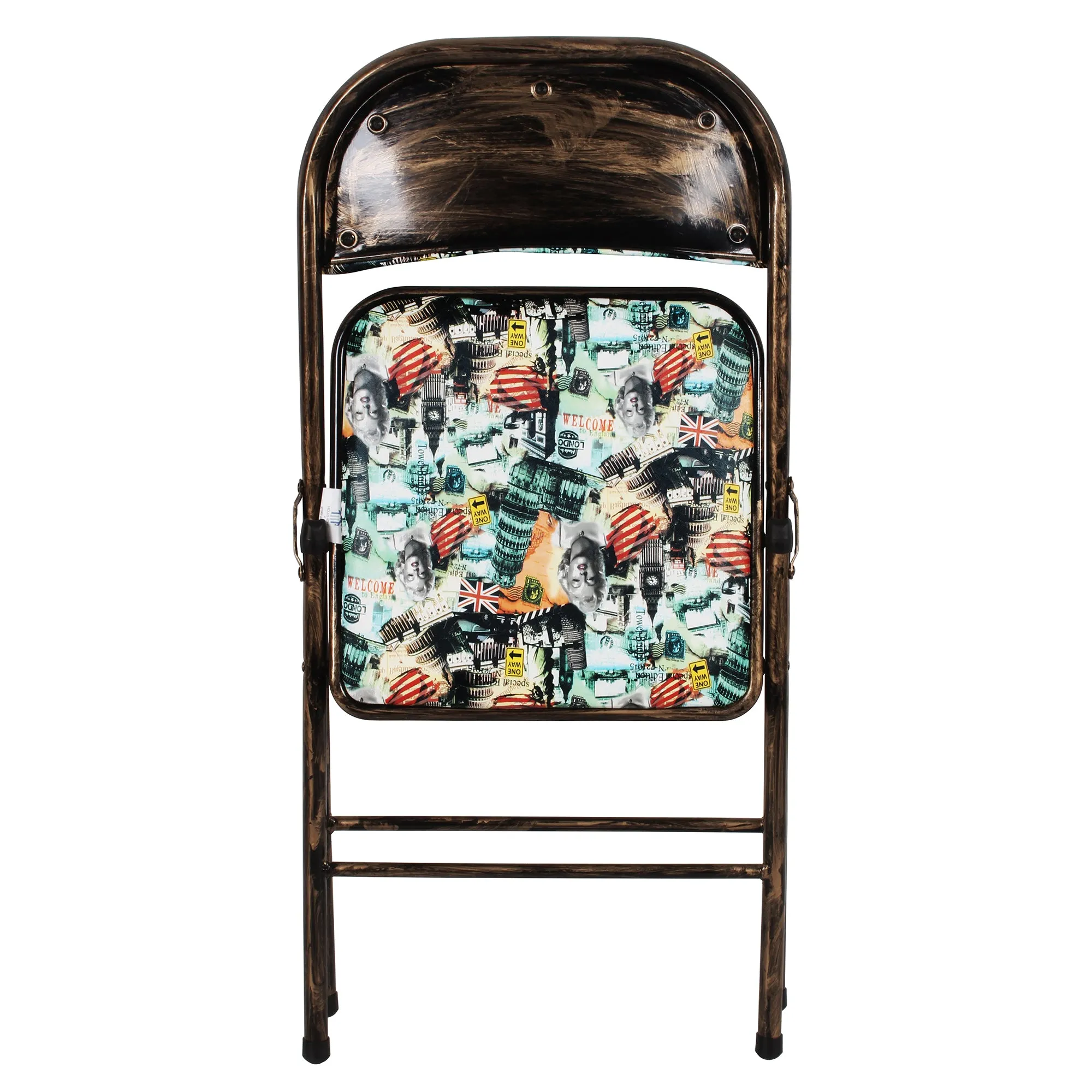 Folding Padded Mint Green/ Multi | Golden Black