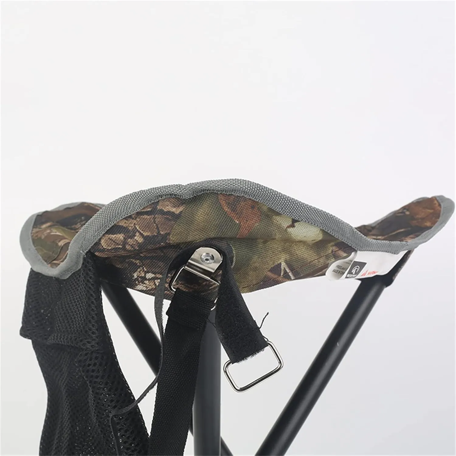 Folding Three Legged Stool 3 Leg Camping Stool Compact Lightweight Portable Stool for Outdoor Use Folding Tripod Chair Portable Lightweight Folding Tripod Fishing Camping Stool Folding Stool
