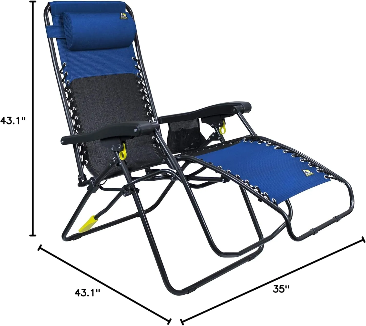 Freeform Zero Gravity Lounger Outdoor Lounge Chair