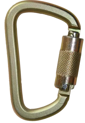 French Creek Steel Twist-Lock Carabiner 354-2Z