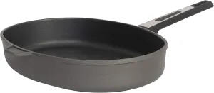 Frying Pan 38 x 26 x 5 cm Black