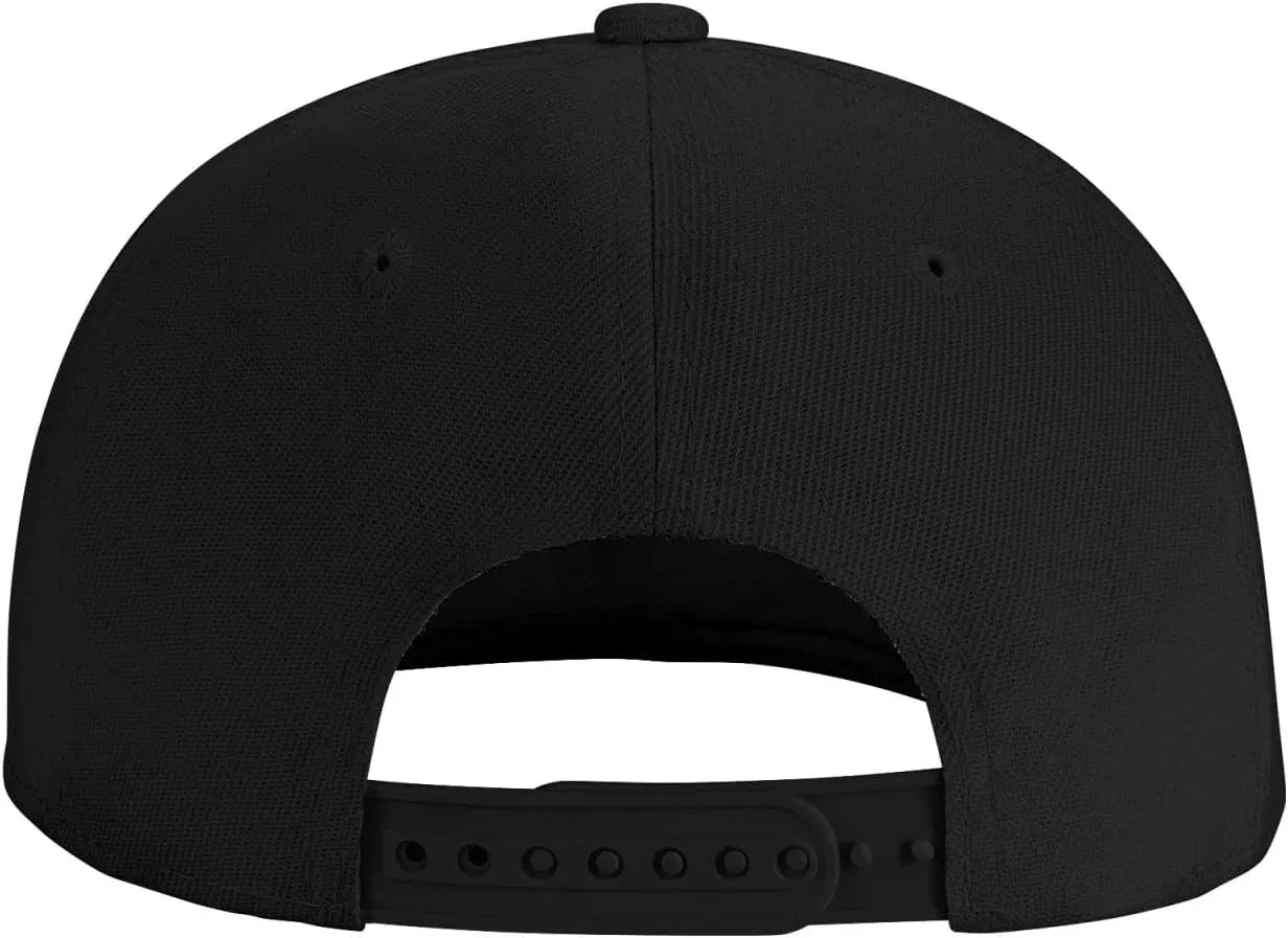 Frying Pan with Eggs Snapback Hats for Men Women Baseball Cap Flat Bill Brim Hat