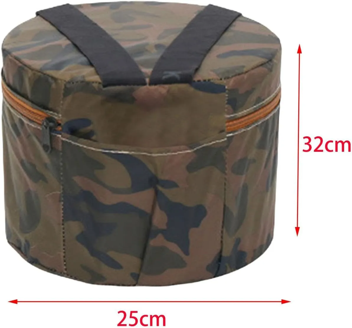 Garden Wearable Stool, Workseat Bench Chair - Outdoor Fishing Chair, for Fishing Farm Gardening Camping, 32cm Foam