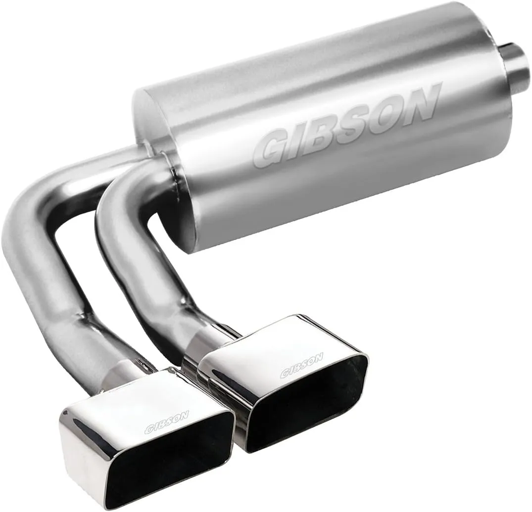 Gibson 65518 Super Truck Stainless Dual Exhaust System