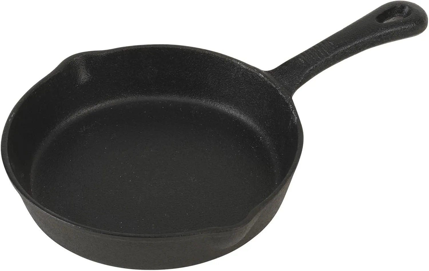 GoodCook Pre-Seasoned Cast Iron Skillet, 8 Inch, Black