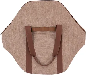 Grilling Pan Frying Pan Storage Bag Camping Cookware Carry Bag Outdoor BBQ Tool For Kitchen, As Shown in the Pictures