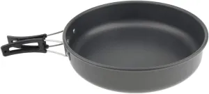 Hard Anodized Aluminum Camping Frying Pan, Lightweight Backpacking Picnic Cooking Pots and Pans with Folding Handle Product Statistics Code -1167