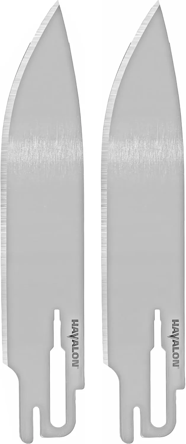 Havalon Talon Hunt Bushcraft Blade 2-Pack, Stainless Steel HSCBCXT2