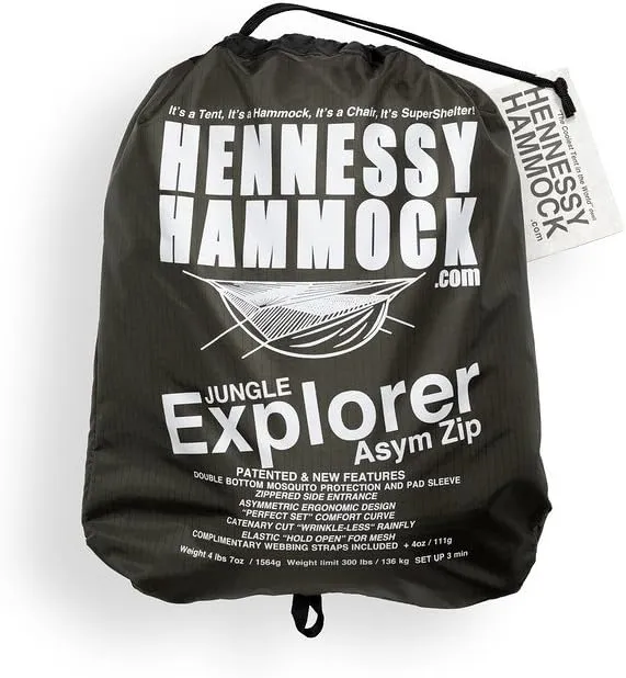 Hennessy Hammock - Jungle Explorer Zip XL